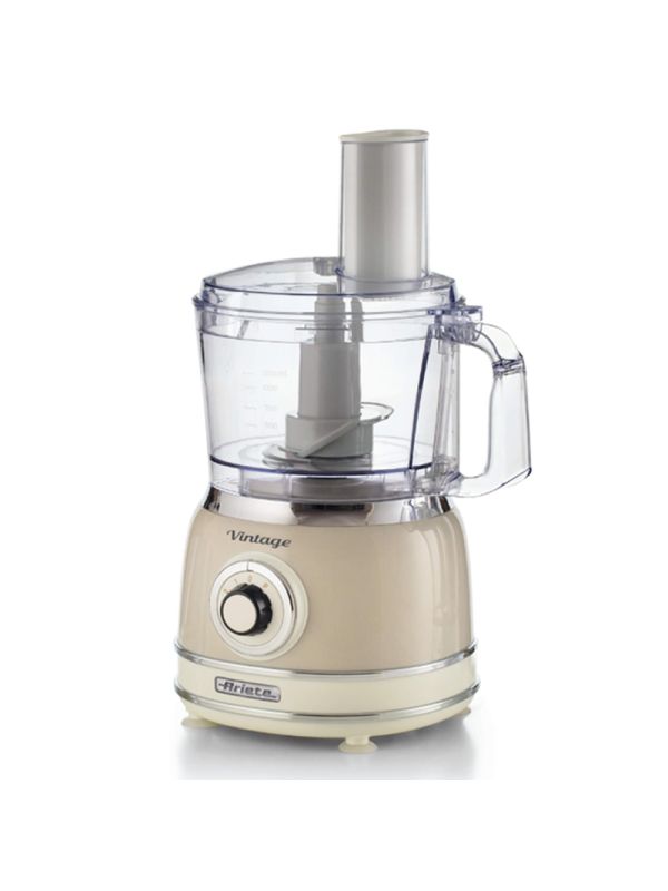 ARIETE 1781/03 - ROBOT DA CUCINA MULTIFUNZIONE VINTAGE (BEIGE) - 1.2 L - 2 VELOC.+PULSE